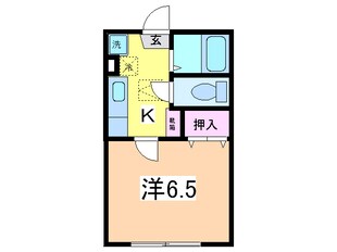 グランディール田町の物件間取画像